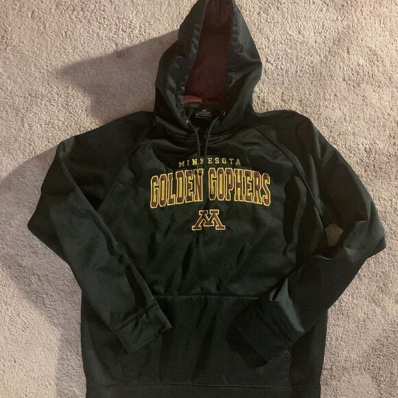 Colosseum Other - Colosseum Mens Minnesota Golden Gophers Hoodie Black Large NCAA Sweatshirt